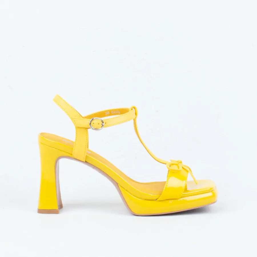 Strappy^Minx Emily Heel Sunshine