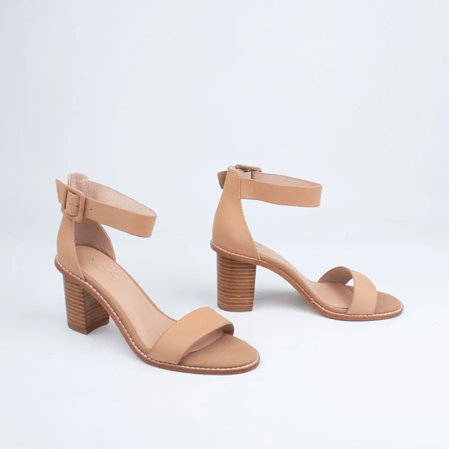 Strappy^Nude Footwear Grady Heel