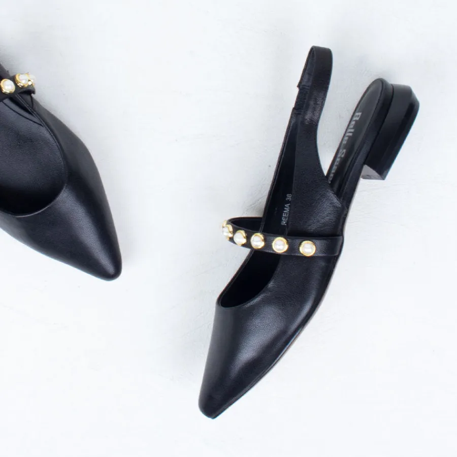 reema_slingback_2.webp Work Shoes | Slingbacks^Belle Scarpe Reema Slingback Black