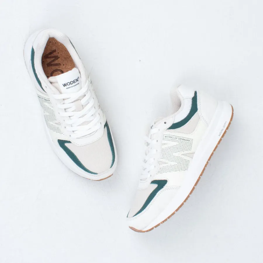 rigmor_sneaker_2.webp Lace Up^Woden Rigmor Sneaker Cream/Forest