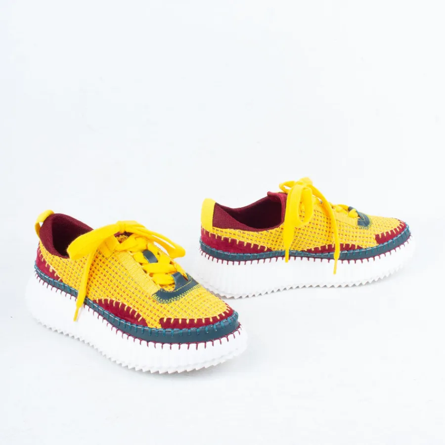 stitched_up_sneaker_1.webp Lace Up^Minx Stitched Up Sneaker MustardCombo