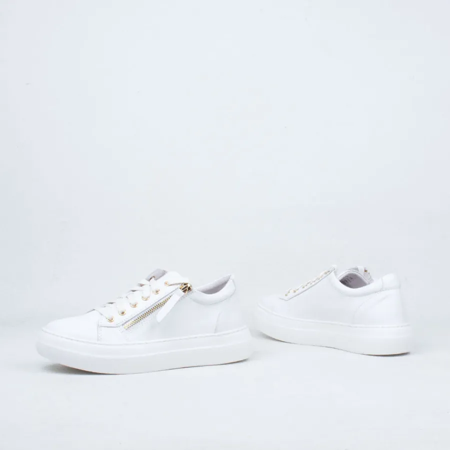 zackie_sneaker_3.webp Lace Up^Gelato Zackie Sneaker White